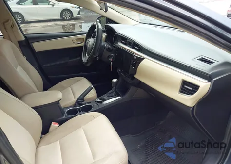 2015 Toyota Corolla Le из США, поврежденный, VIN 2T1BURHE4FC365751